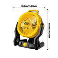 VIVSSO 12 Inch Fan 3 Speed Adjustable Outdoor Camping Table Portable Air Circulators For Dewalt 20V Battery - View 3 | SAMAG