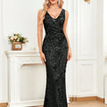 Elegant Slit Evening Dress Women Long Mermaid Formal | SAMAG