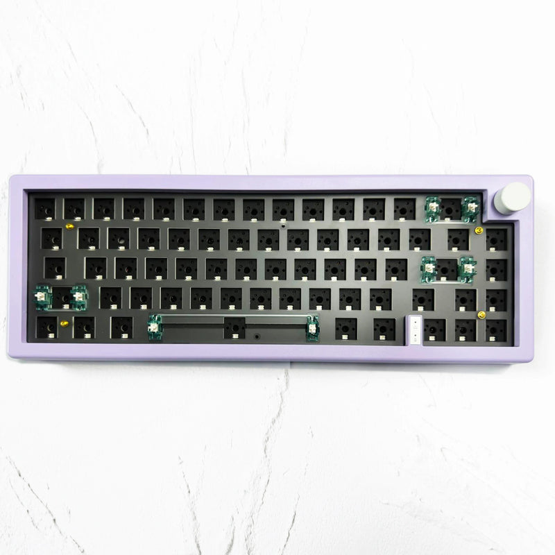 Hot Swappable Mechanical Keyboard Gasket Bluetooth 2.4G RGB Backlit Gasket Structure Keyboard 3 Mode Customized Keyboard