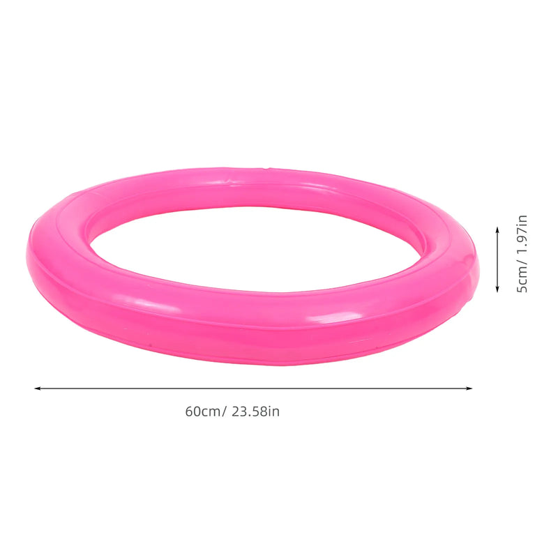 Yoga Ball Base Ring Anti-Burst PVC Design Stable Fixation Stand for Home Gym Office Exercise Ball Holder Floor Stability