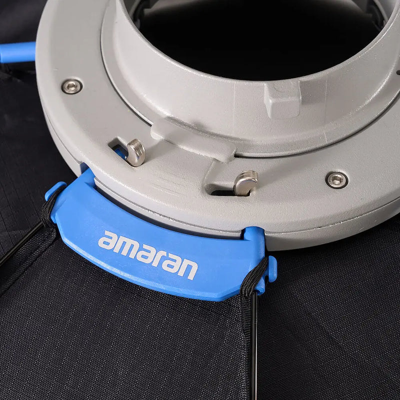 Amaran Octa Dome 90 Quick Release Octagonal Umbrella Softbox with Grid for Amaran 300c 150c 200xS 60xS 300x 600x Pro by Aputure