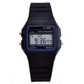 Fashion Luxury Brand Ladies Watch Harajuku Silicone Sports WR F-91W LED Electronic Multifunction Digital Watches For Women Gift