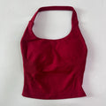 1-2pcs Gym Set Women Backless Tank Tops High Waist Scrunch Seamless Shorts High Waist Yoga Leggings Workout Sets Gym Suit