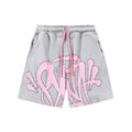 American Street Graffiti Letter Printed Sports Shorts | SAMAG