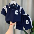 1Set Boys Girls Leisure Set Fashion Children Short Sleeve | SAMAG