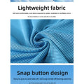 Cool Feeling Hooded Cape Ice Silk Quick Dry Breathable Beach Towel Absorbent Sun Protection Shawl Outdoor Sports Lightweight New