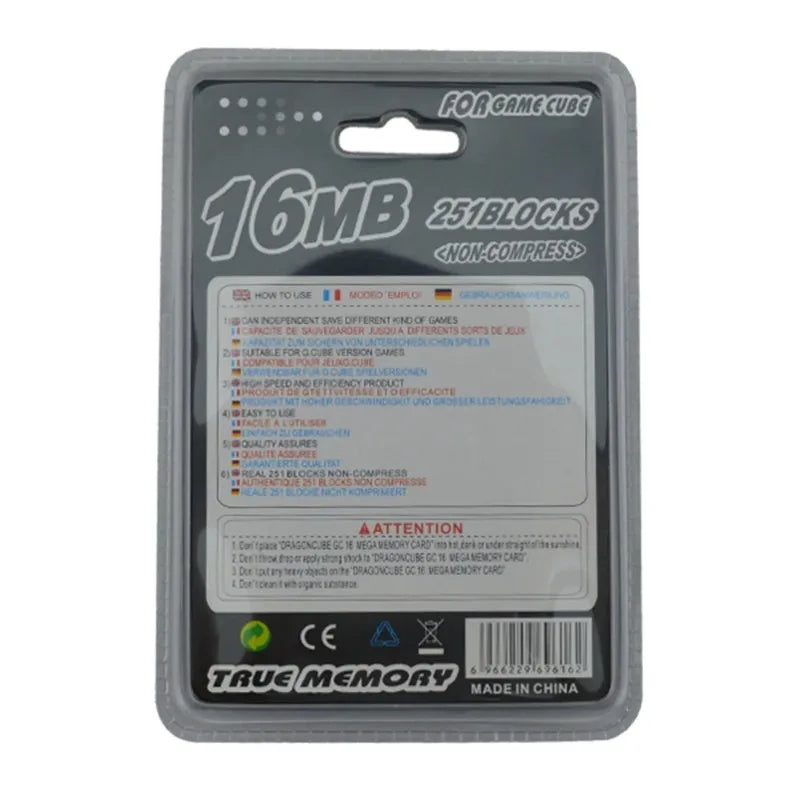 Compatible WII NGC Game Memory Storage Card Stable High Speed Data Save Card Portable Archive Storage Device for Nintendo WII