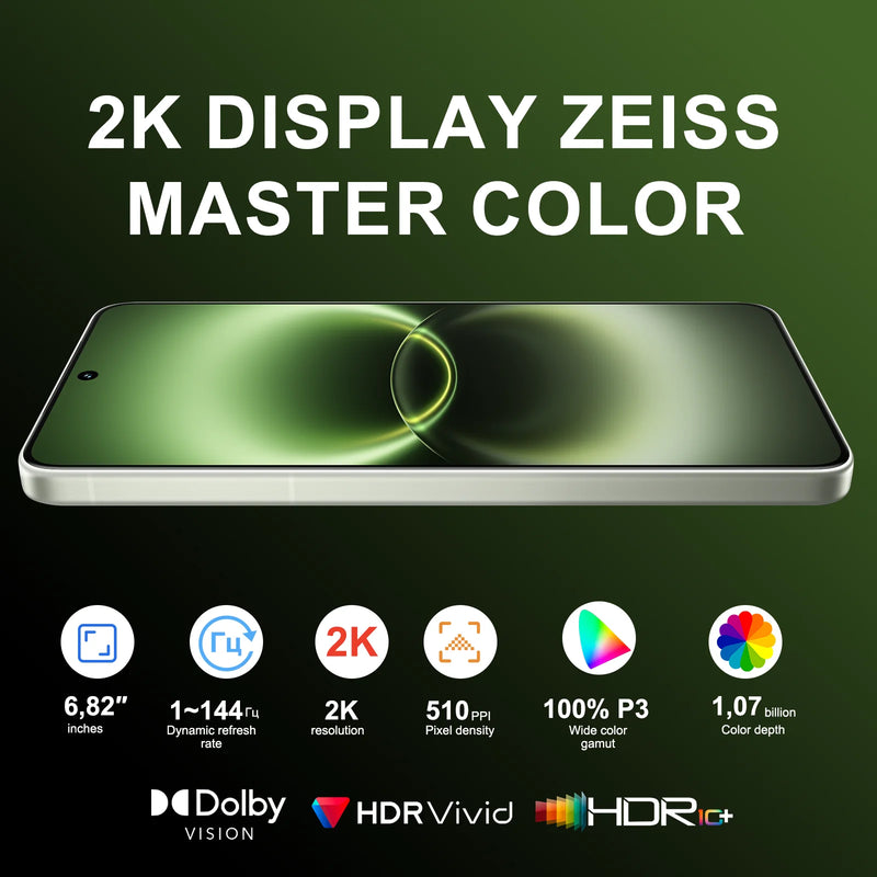 vivo X300 Ultra 5G Smartphone 6.82’’ 144Hz AMOLED Display Snapdragon 8 Elite Gen 5 Dual 200MP Camera 6600mAh Battery 100W Charge