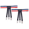 Hot Sell Classic Black Men Shirt Stays Belt With Non-slip Locking Clips Keep Shirt Tucked Leg Thigh Suspender Business Accessory