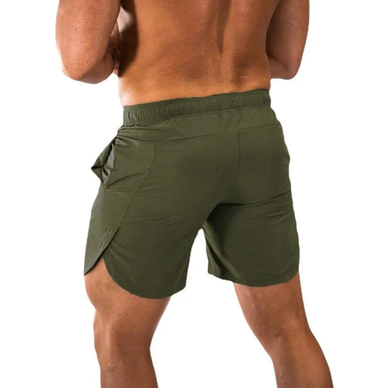 Gym Bodybuilding Shorts Fitness Muscle Workout Basketball Training Running Sport Short Pants Mens Casual Summer Quick Dry Shorts
