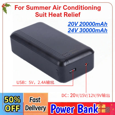 20V 24V 20000mAh 30000mAh Power Bank Portable USB Charger | SAMAG