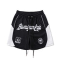 HTTAOSUP Heavyweight High Density Net Eye Basketball Shorts Men's Outdoor Wear American Style Training Fitness Casual Pants