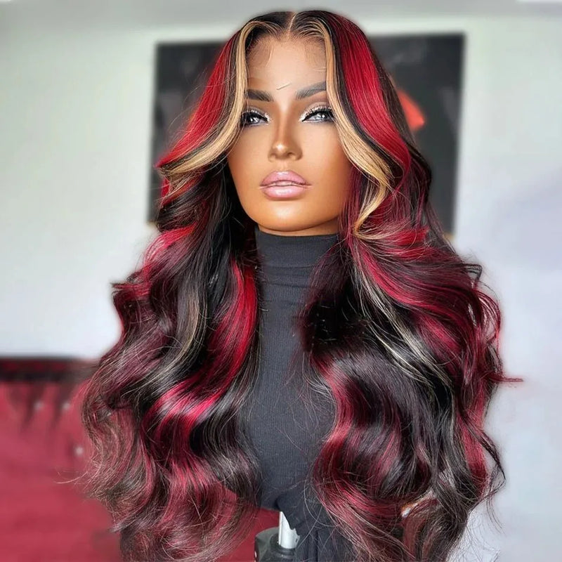 180Density Honey Blonde Wig Long Body Wave Lace Front Wigs Blonde 13x4 Hd Lace Frontal Wig Pre Plucked Daily Wear For Women