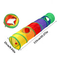 Cat Tunnel Foldable Cat Tunnel Pet Supplies Cat S T Y Pass Play Tunnel Cat Toy Breathable Drill Barrel for Indoor Loud Paper