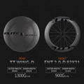 ELITEWHEELS 700C Carbon Disc Wheel AERO Shape UD Matte Wide Wheels Clincher Tubular Tubuless Triathlon bike TT-Wing