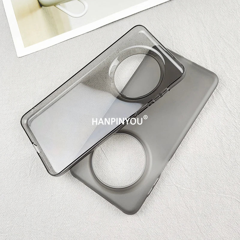 Ultra Thin Matte Clear Hardence PC Translucent Phone Case For Huawei Mate 70 Pro Plus 60 50 40 Pro Plus RS Skin Silky Hard Cover