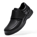 Fitville Men'S Business Leather Shoes Wide Toe Box  Casual Oxford Shoes  Lightweight Non-Slip Water-Repellent For Swollen Feet