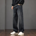 Men's Vintage-Washed Straight-Leg Jeans Fall/Winter | SAMAG