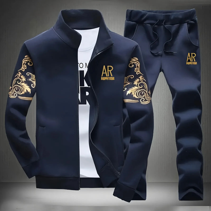 Tracksuits Man Sets Spring Autumn Men's Sweatshirt Jogging Suit Clothes Clothing Two - piece Sportswear - View 8 | SAMAG