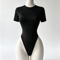 Women's High - Quality Backless Bodysuit Basic Solid Color - View 2 | SAMAG