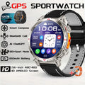 2026 New Outdoor GPS Sports Smartwatches Men Compass 10ATM Waterproof 24/7 Health Monitoring Chat GPT Bluetooth Call Smart Watch