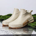 Low-cylinder Rain Shoes for Men and Women Outdoor Fishing Waterproof Shoes, Stylish Style for Outdoor Wear, Men Rain Boots