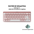 Akko RAY68 HE Mechanical Keyboard 65% Magnetic Switch Rapid Trigger 0.01mm 8K RGB with Lightbox Custom ESports Gaming Keybaord