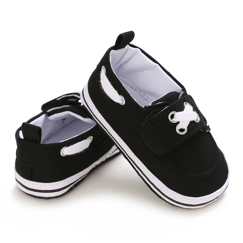 VALEN SINA New Baby Shoes White Christening Baptismal Moccasins Infant Boys Girls Slip-On Peas Shoes Walking Shoes