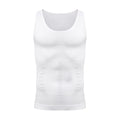 1/2 PCS Men‘s Seamless Shapewear Vest Abdomen Control Compression Top Breathable Cool Summer Undershirt for Daily Casual Fitness