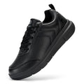 Fitville Men'S Shoes Wide Width Leather Slip-On Casual Shoes Lightweight For Swollen Feet With Arch Support Pain Relief