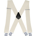 Men's Suspender Trousers Braces with Strong 2 inch Wide 4 Clips Heavy Duty for High Elastic X Style - Visuel 7 | SAMAG