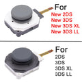 3D Analog Joystick Thumb Stick Replacement for Nintend New 3DS New 2DS XL 3DS XL for NEW 3DS XL LL 2DS XL LL Console