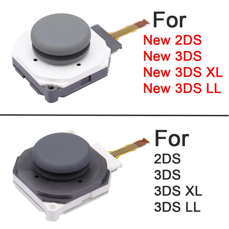 3D Analog Joystick Thumb Stick Replacement for Nintend New 3DS New 2DS XL 3DS XL for NEW 3DS XL LL 2DS XL LL Console