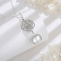 Eudora Harmony Ball Pendant Necklace Pregnancy Chime Ball Mexcian Bola Pendants Wishing Balls Fine Jewelry for Women Best Gift