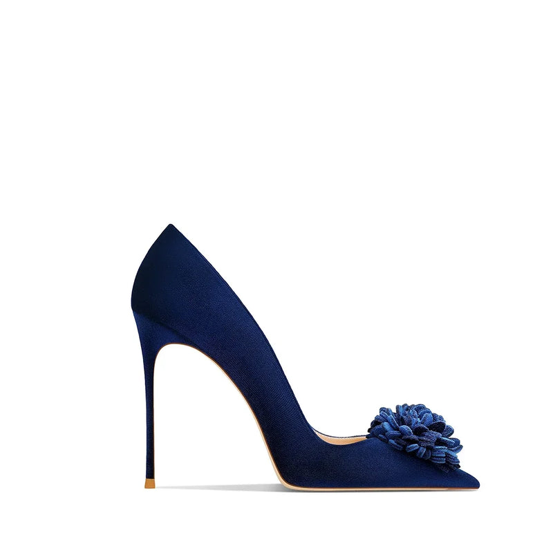 2026 Spring and Autumn New Women's Formal Shoes with Pointed Toe and Thin Heels for Banquet Dress