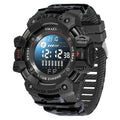 SMAEL Luxury Stopwatch Electronic Watch Men's Fashion Outdoor Countdown Army Military Men Student Alarm Digital Wristwatches