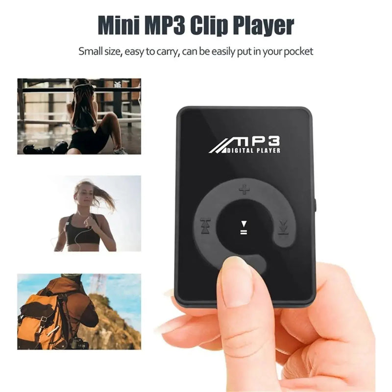 MP3 Player Mini USB Portable Walkmen Bluetooth Music Player Support Micro SD TF E-Books Recording Sports FM Radio Sport Walkmen