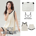 Women Summer Shorts Cool Pyjamas Black Sleeveless Pj Set | SAMAG