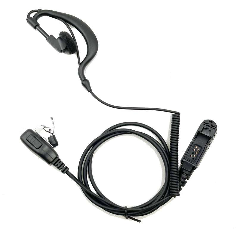 Earpiece Mic Headset For Motorola DP3000e DP3441 DP3441e DP3661 DP3661E XiRE8600 E8608 8628 8628i MTP3550 Walkie Talkie Earphone