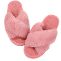 Shevalues Fashion Fluffy Home Slippers For Women Winter Indoor Open Toe Furry Cotton Shoes New Casual Furry Cozy Soft Slippers
