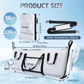 Goture Insulated Fishing Cooler Bag Expended Bottom - View 11 | SAMAG