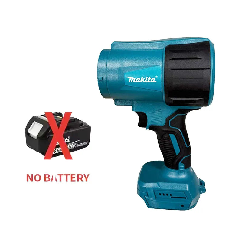 Makita - Compatible 18V Turbo Blower 30000RPM High - Speed Cordless for Car Detailing & Workshop (Tool Only) - View 7 | SAMAG