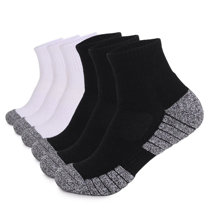 6 Pairs Outdoor Sports Socks Thickened Towel Bottomed | SAMAG