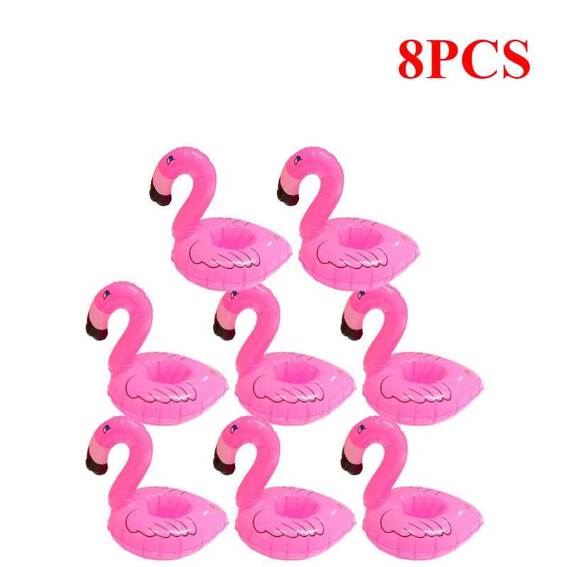 1 - Tropical Flamingo Party Decoration Cup Holder Pvc - View 14 | SAMAG