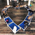 for Oxford Cloth Indestructible Elevated Dog Bed Chew Proof Durable Cat Furniture Elevated Dog Cat Bed Pet Sofa Large Dog Bed