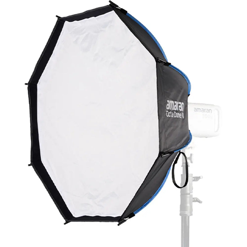Amaran Octa Dome 90 Quick Release Octagonal Umbrella Softbox with Grid for Amaran 300c 150c 200xS 60xS 300x 600x Pro by Aputure