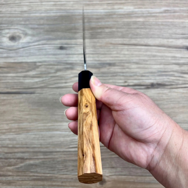 8.3 Inch Chef Knife Stainless Silver Steel No. 3 Blade Wood Handle Cleaver Meat Slicing Vegetables Japanese Kitchen Sharp Knife
