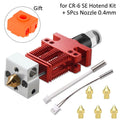 3D Printer Parts CR6 SE J-head Assembled Print Head Hot End Hotend Kit All Metal Extrusion Extruder for Ender 3 CR5 PRO CR6 SE