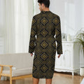The trend of men's home robes is trendy, with digital printed casual and comfortable sleeping gowns that dry quickly.