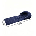 Inflatable Flocked Beach Mattress With Pillow 176×55cm | SAMAG